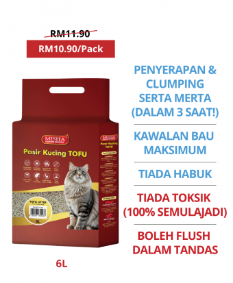 MISHA Tofu Cat Litter 6L
