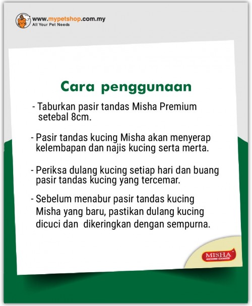 MISHA Cat Litter 10L