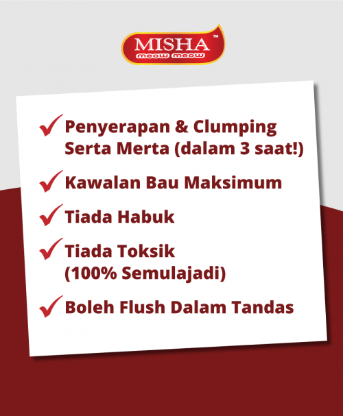MISHA Tofu Cat Litter 6L