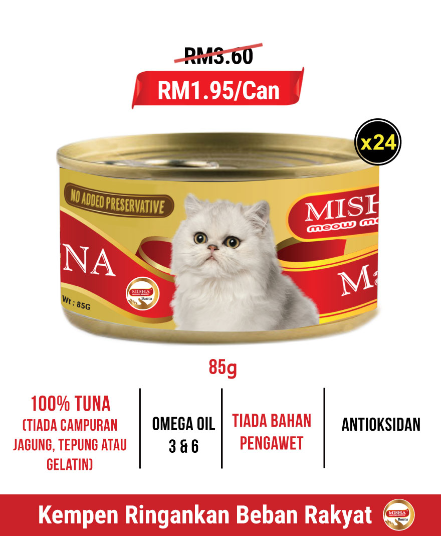 Misha clearance cat food